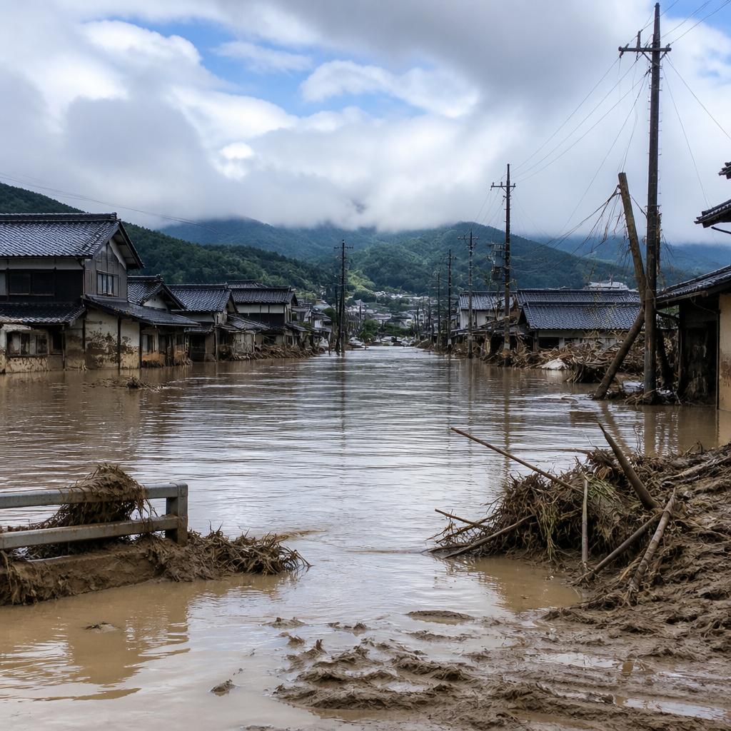 水害による困難を一緒に乗り越えましょう。氷見市での復旧サポート