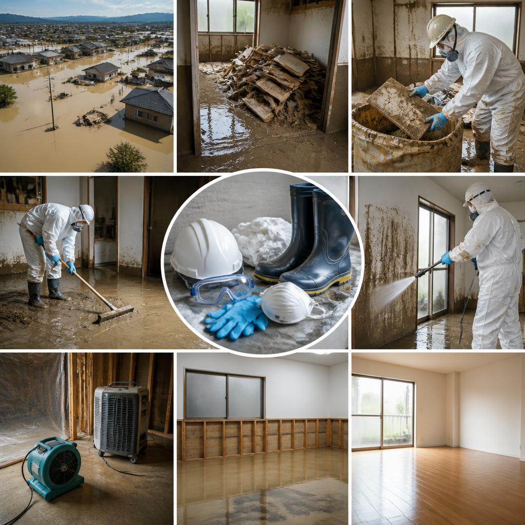 清掃作業の流れ